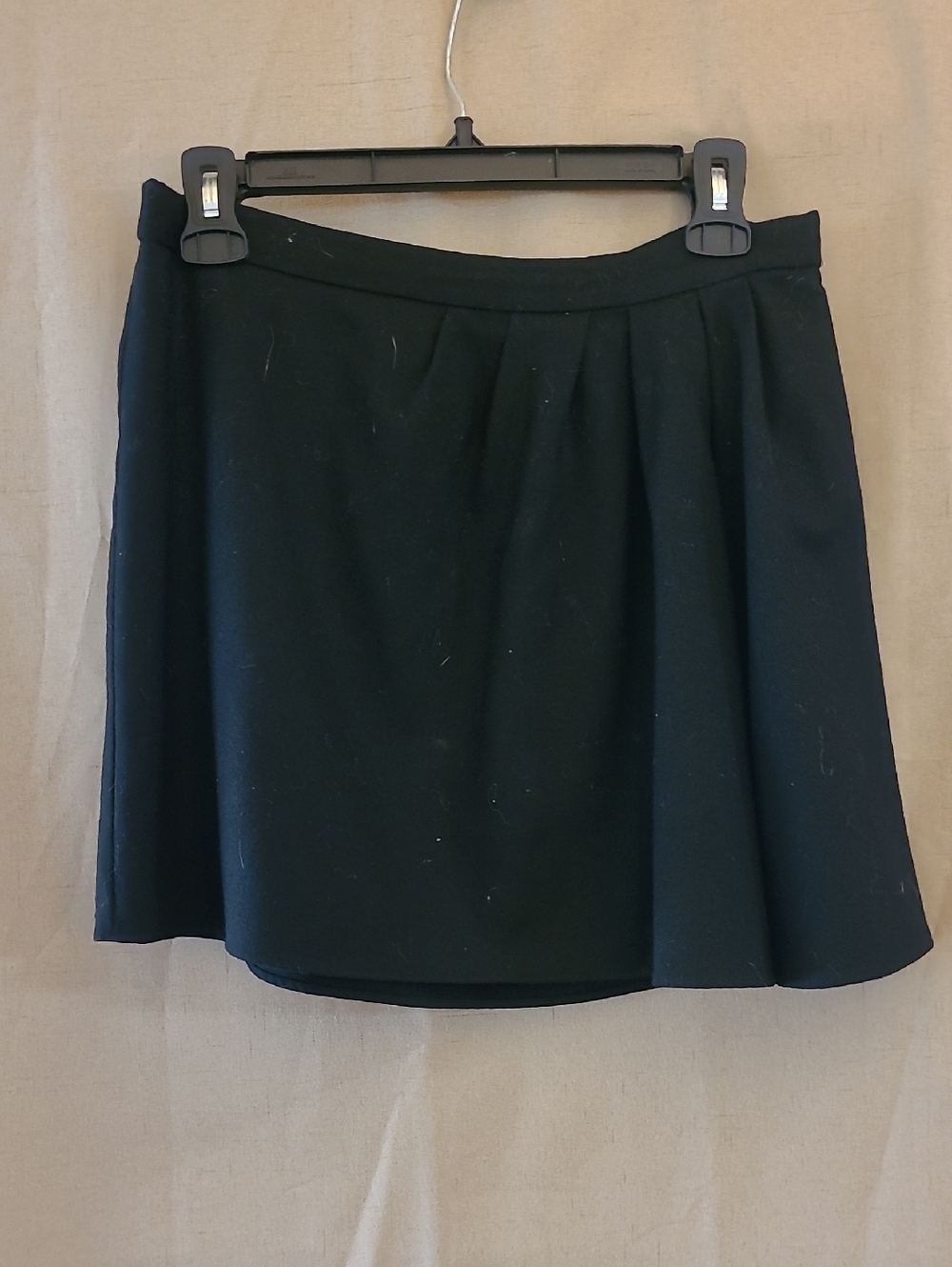 J. Crew Black Circle Skirt